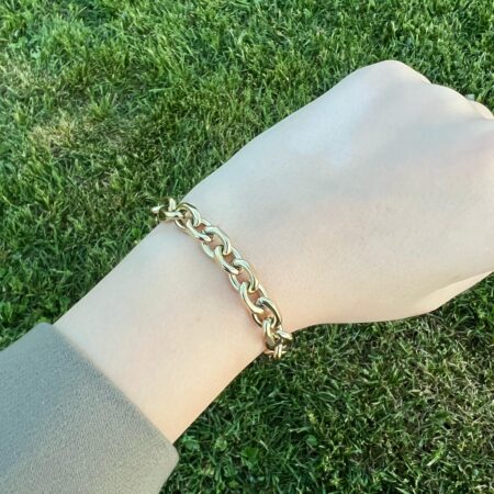 Soft Chain Gold Çelik Bileklik