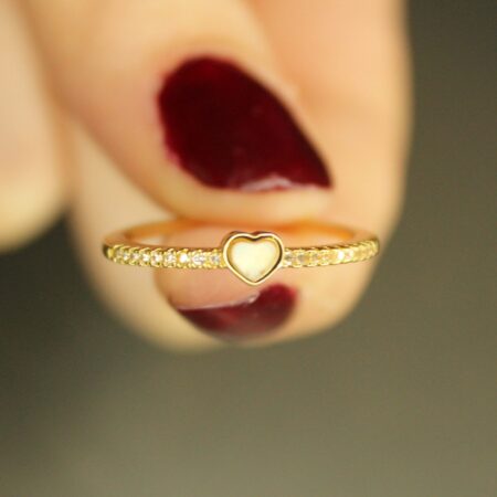 Sweetheart Mini Gold Çelik Yüzük