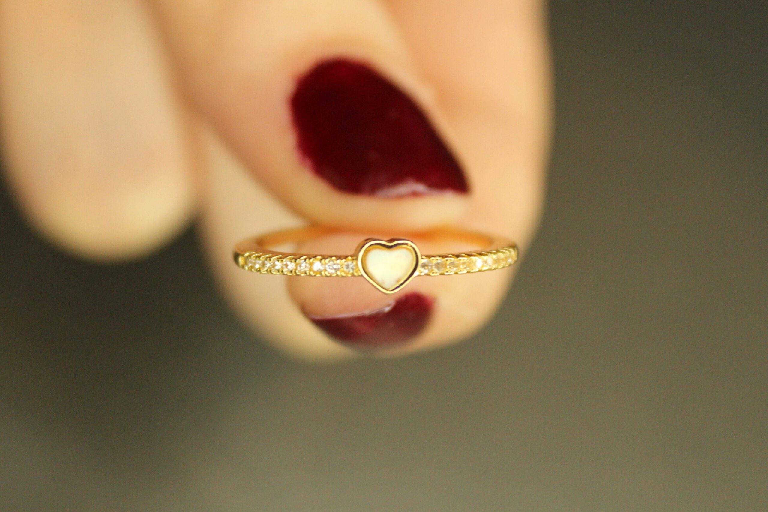 Sweetheart Mini Gold Çelik Yüzük