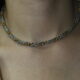 Aurora Twist Necklace Gold Çelik Kolye